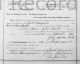 Marriage License for Jacob Burgmeier and Anna Maria Hauersperger