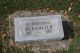 Headstone for Henry Roderick Burgmeier