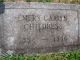 Headstone for Emery Carlyn Childress