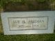Headstone for Guy Henry Freeman