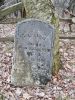 Headstone for William J Hood (1831-1882)