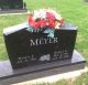 Headstone for James Edward Meyer