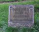 Headstone for Mary Elizabeth (Johnston) Pinkerton