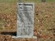 Headstone for Mattie Cruller (Rice) Riddle