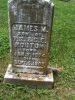 Headstone for James M Routon