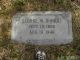 Headstone for George W Shinolt