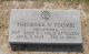 Headstone for Theodore Norton Toombs