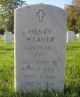 Headstone for Henry Weaver