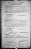 Marriage Record for Orville Cecil Clarkson and Hazel Esther Vawter