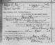 Marriage Certificate for Wayne Edward Day and Minnie Mae Marsh