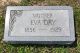Headstone for Evaline (Harms) Day