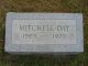 Headstone for Mitchell Day