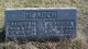 Headstone for John Samuel and Frances Margaret (Farmer) Headen