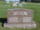 Headstone for Richard and Virginia Kathleen (Freeman) Hess
