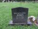 Headstone for William Huston Jones