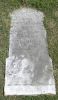 Headstone for Silas Manhart