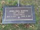 Headstone for John Paul Martin