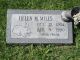 Headstone for Helen Marie (Petersen) Miles