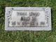 Headstone for Thomas Edward Miles Sr.