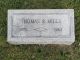 Headstone for Thomas Rubin Miles