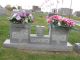 Headstone for Elbert Hamilton and Ruth Maria (Rains) Stockton