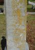 Headstone Inscription for Silas B Sutton